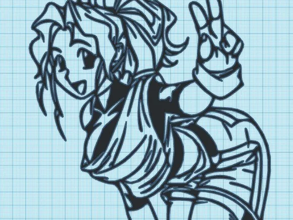 MIHOSH KURAMITSU  - TENCHI MUYO - WALL ART