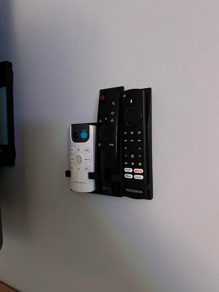 Multiple remote Holder by Timothy Mazur | Download free STL model ...