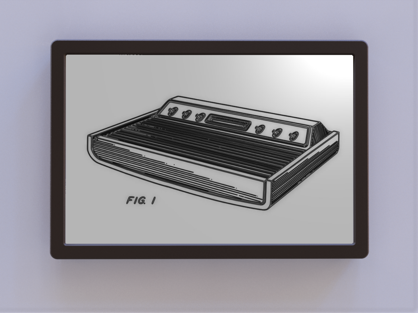Atari Patent Art By Ken Mills Download Free STL Model Printables Atari Patent Art By Ken Mills Download Free STL Model Printables