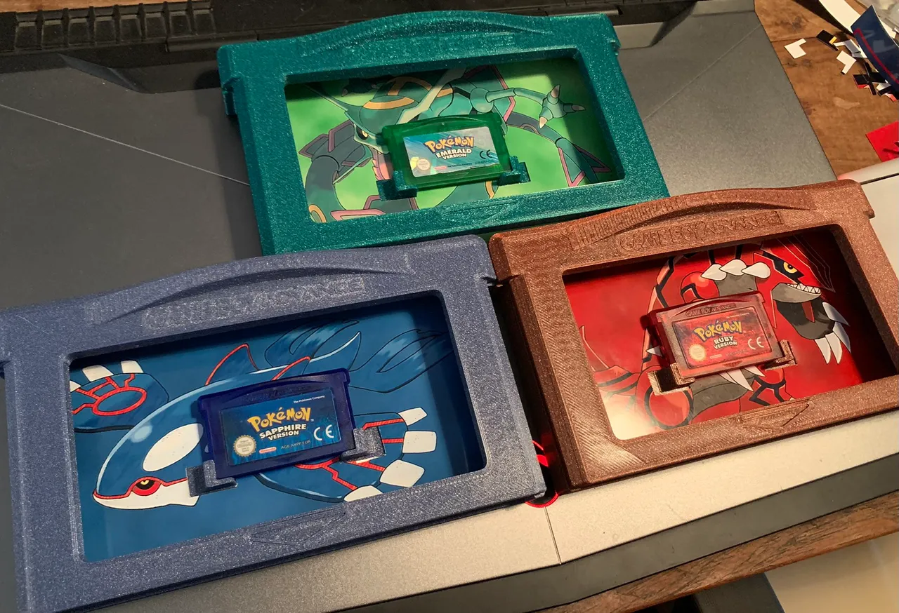 Giant Pokemon Gameboy Cartridge Decoration Original Series 