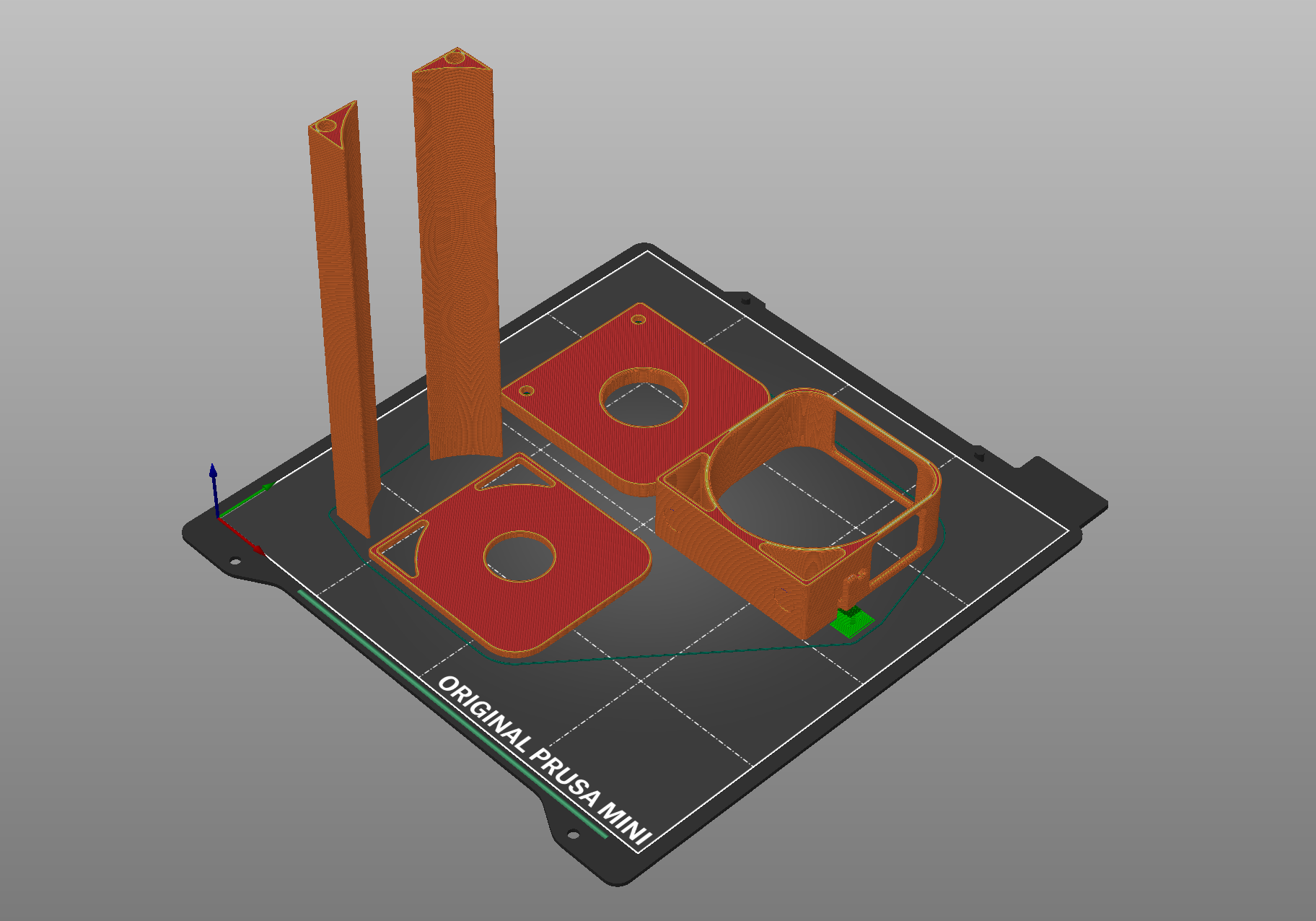 Miniatura 4 do modelo 3D Silicone Wire Spool Holder