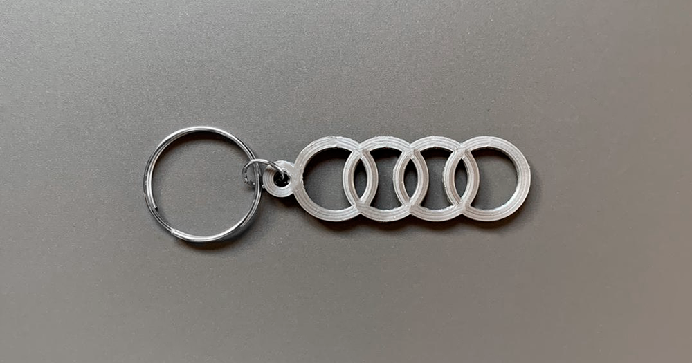 Audi Keychain by Janeo Download free STL model