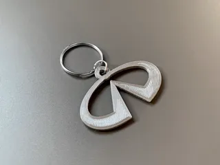Infinity keychain by Janeo | Download free STL model | Printables.com