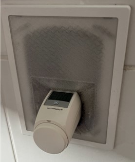 Homematic Badezimmer Fussbodenheizung Blende