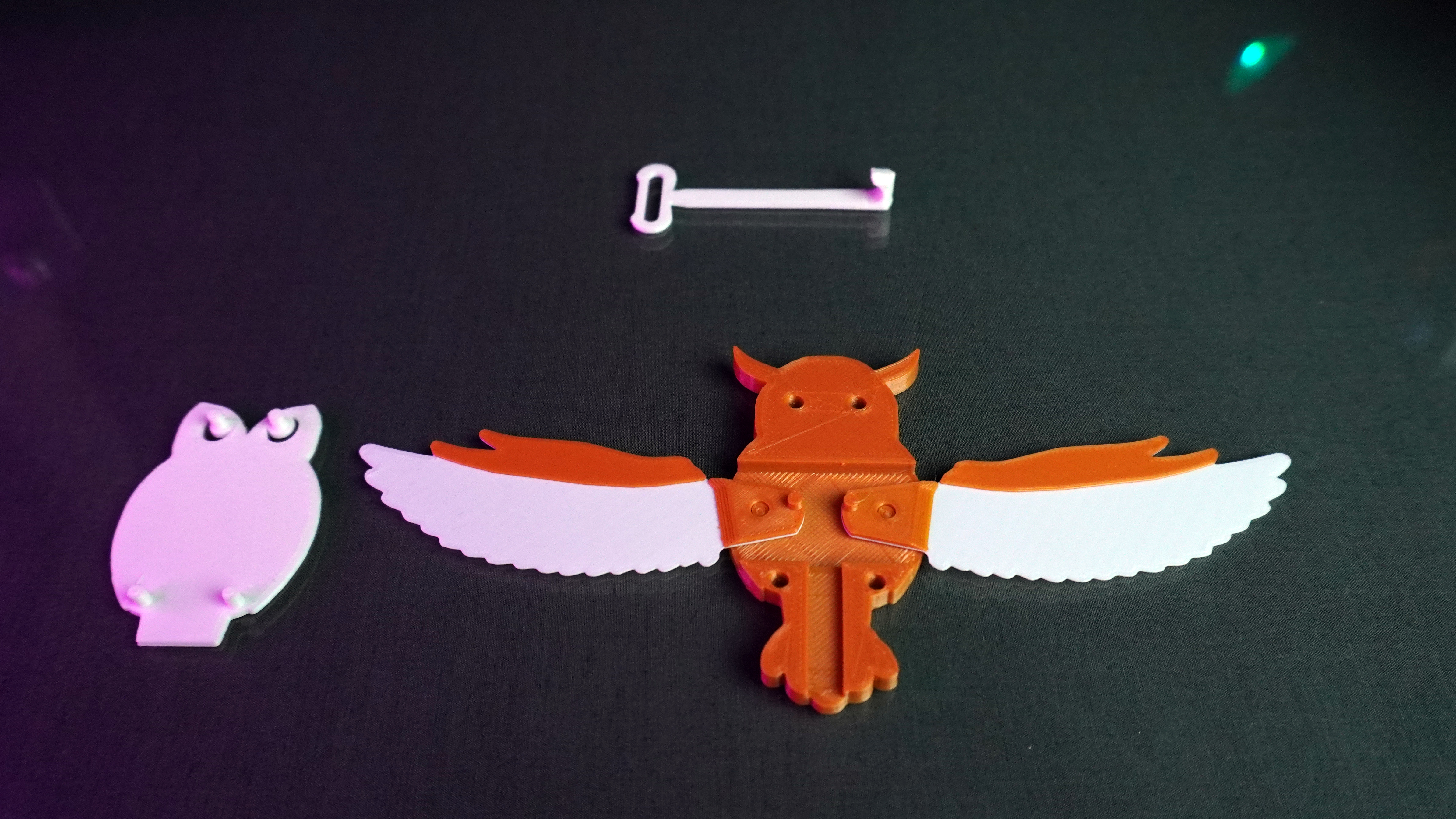 Miniatura 5 do modelo 3D Owl Key Hanger