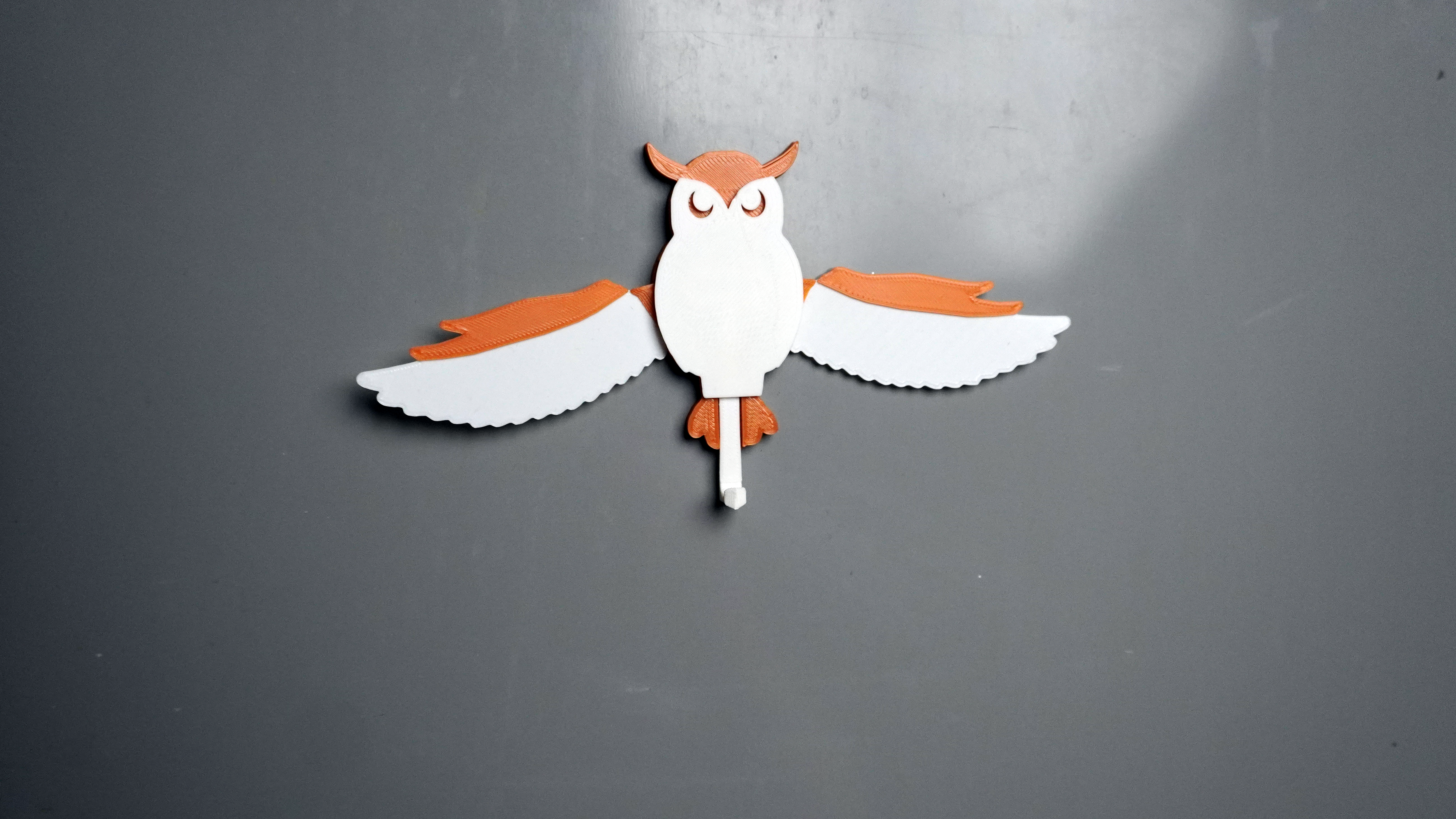 Miniatura 2 do modelo 3D Owl Key Hanger