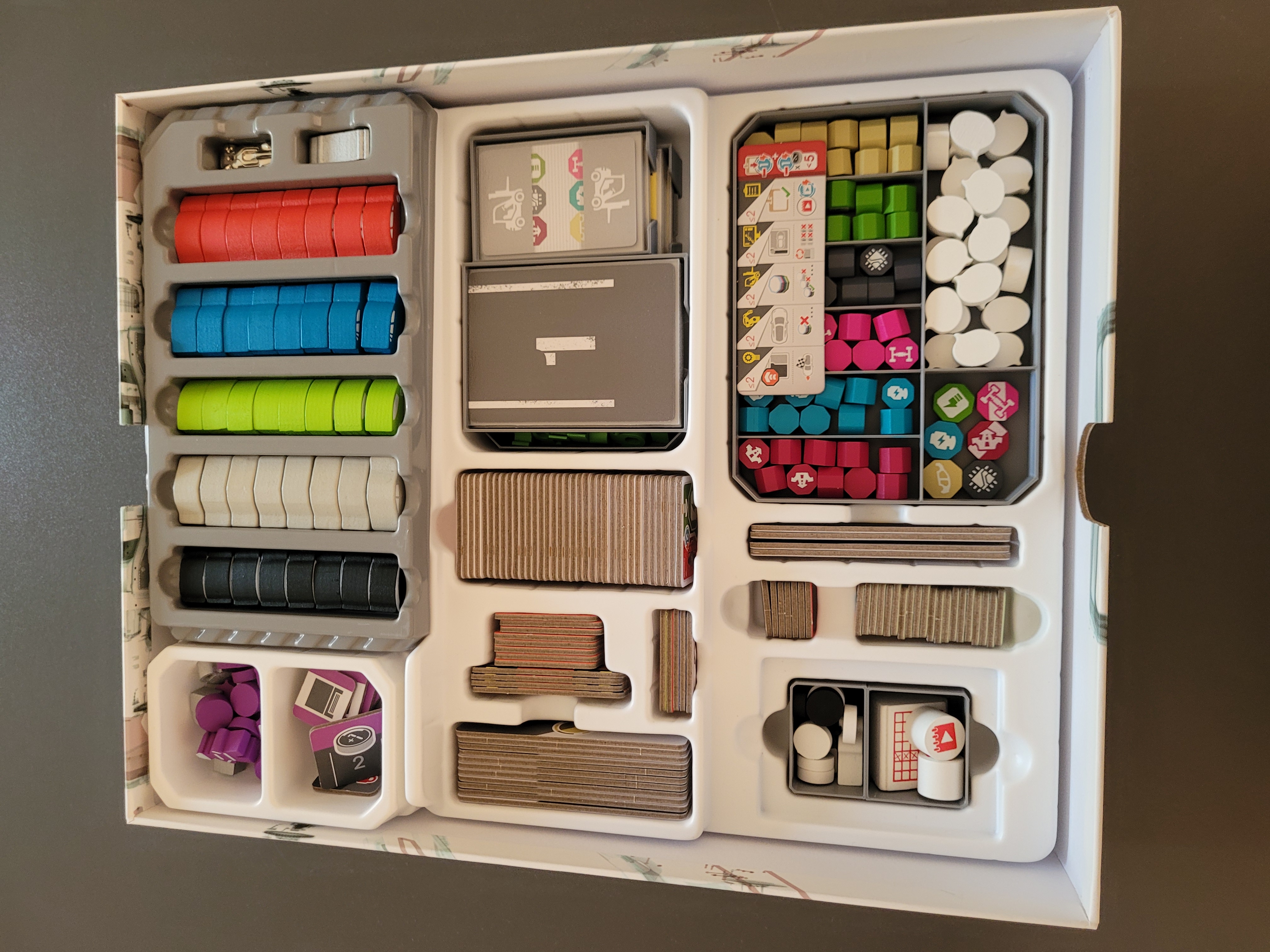 Kanban EV inlay (sleeved cards)