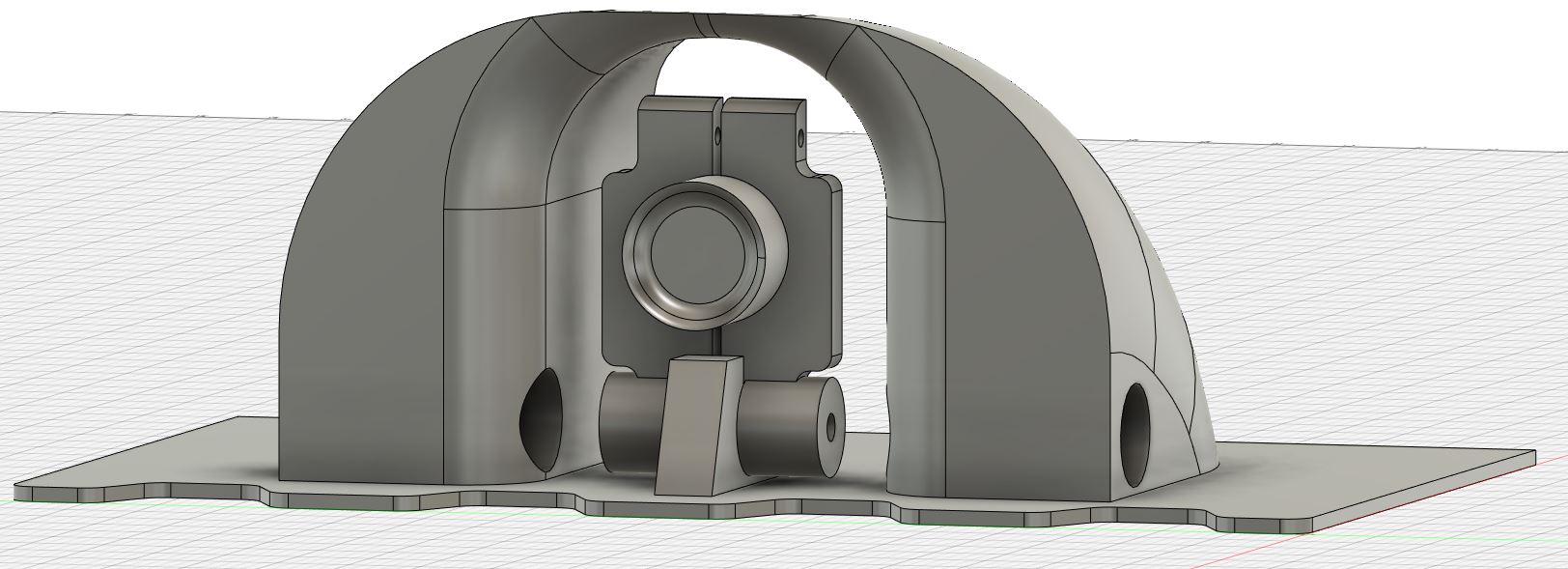 RC Car FPV Camera Mount by TreasureDev Download free STL model