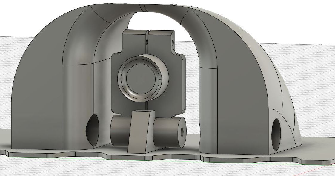 RC Car FPV Camera Mount by TreasureDev Download free STL model