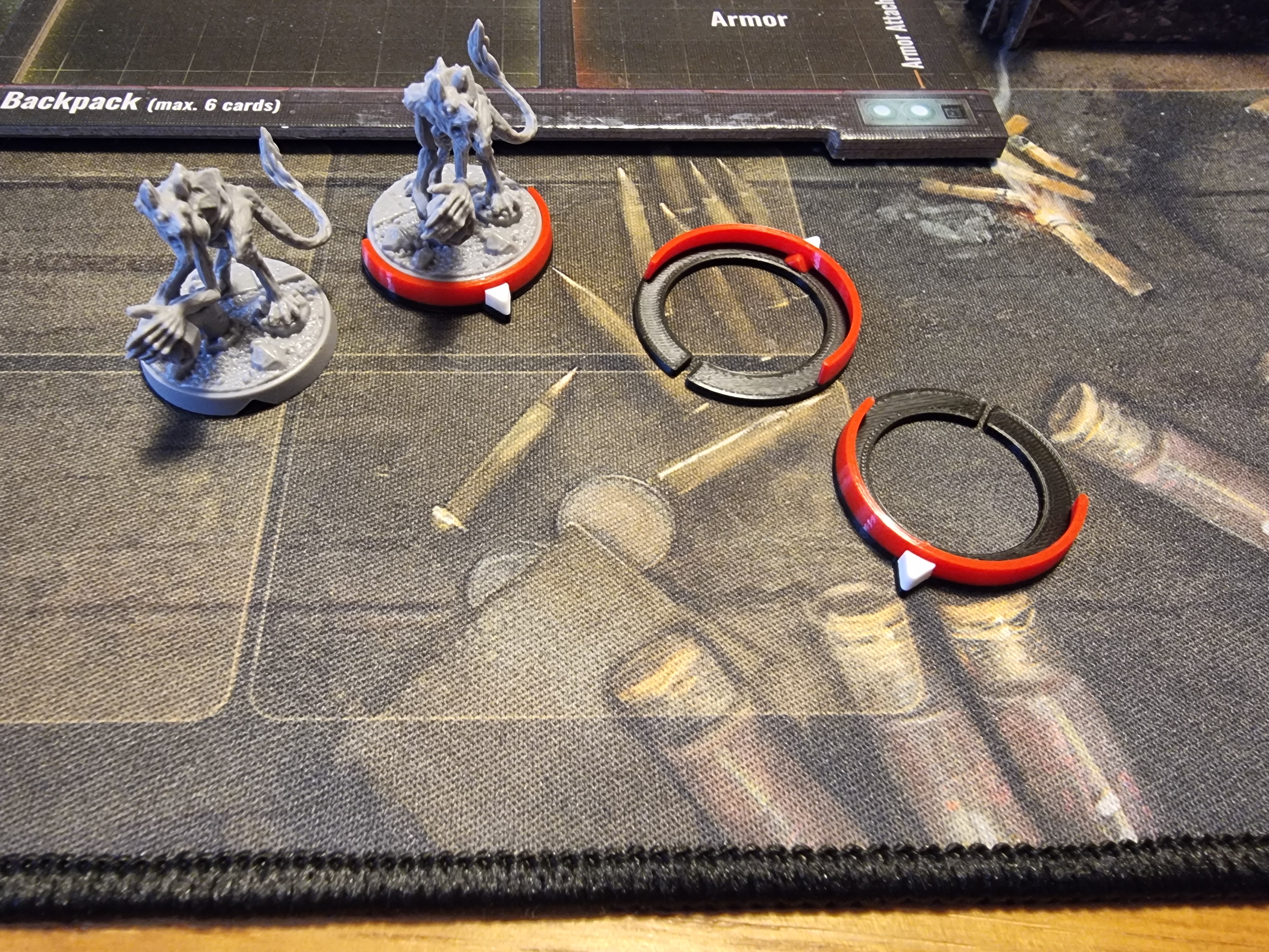 Stalker The Board Game - Activation and Facing Clips