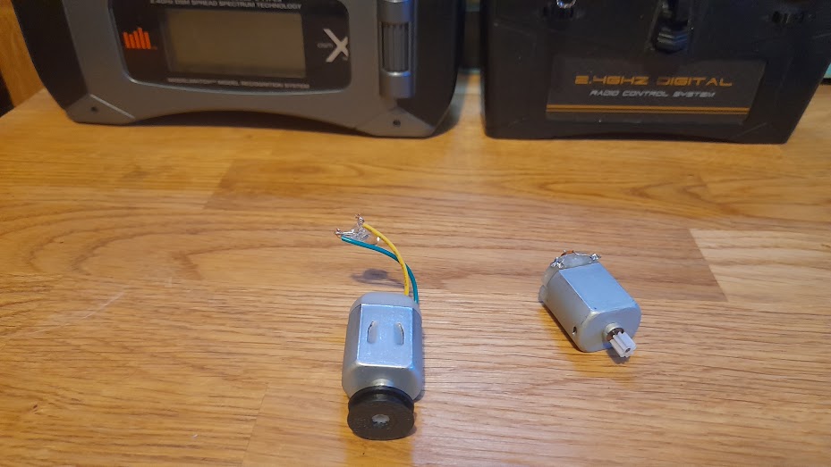 Pulley for small DC Motor or generator