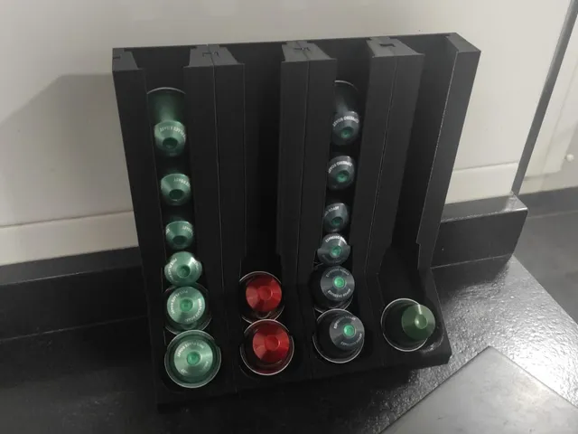 Modular Nespresso capsule dispenser