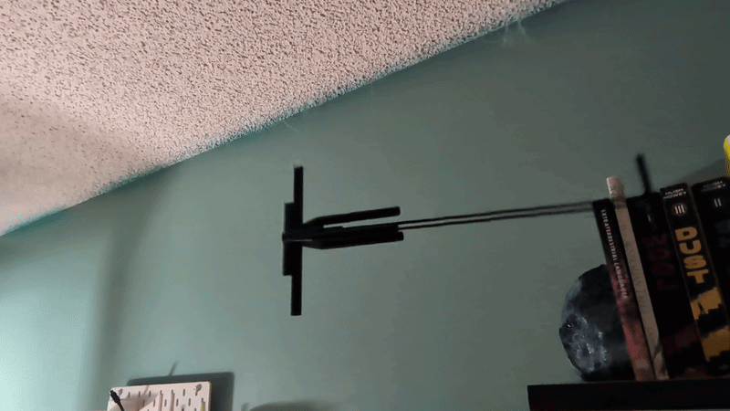 Hail Mary spinning decoration