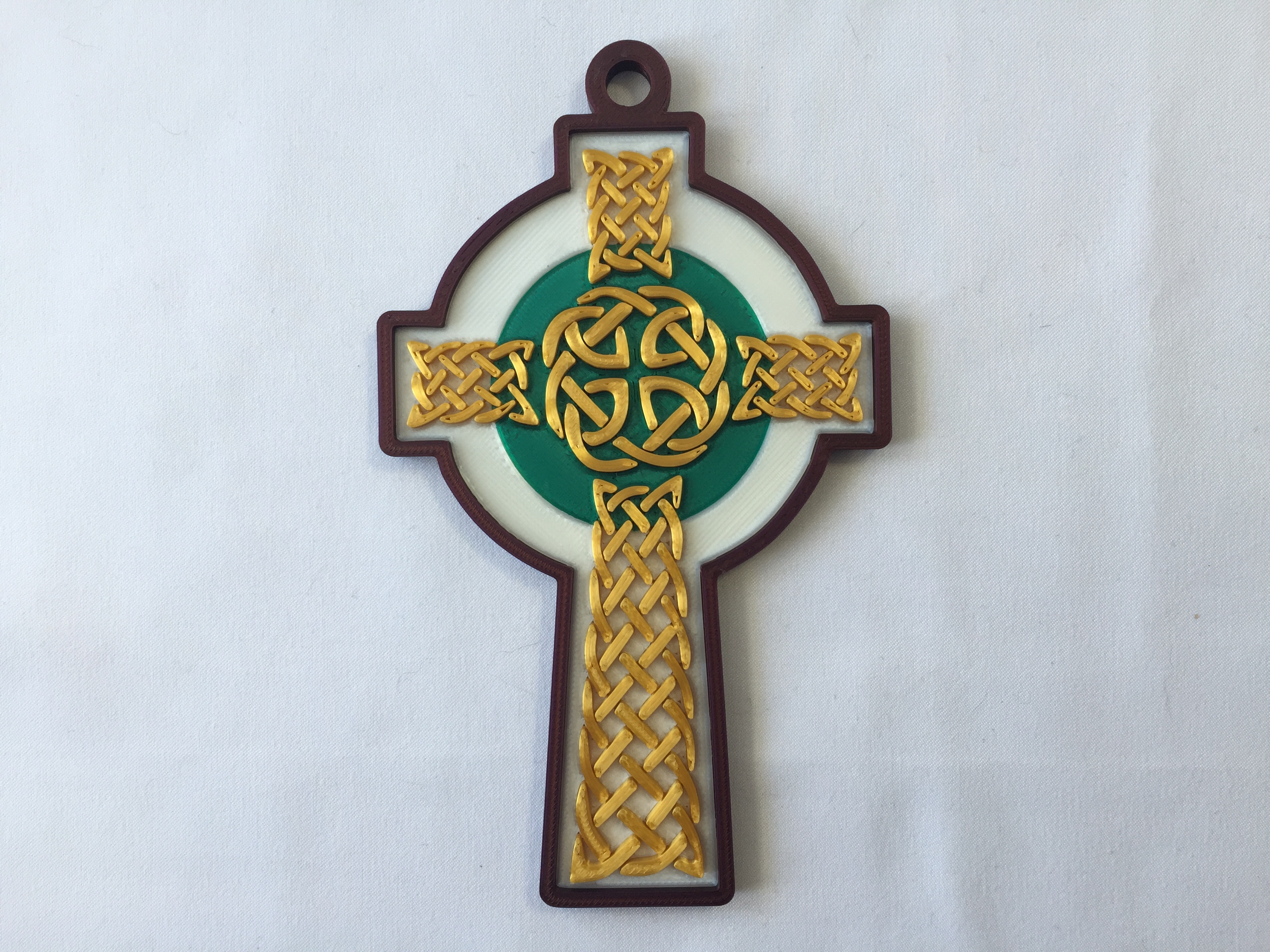 Miniatura 2 do modelo 3D Celtic Cross Wall Hanging
