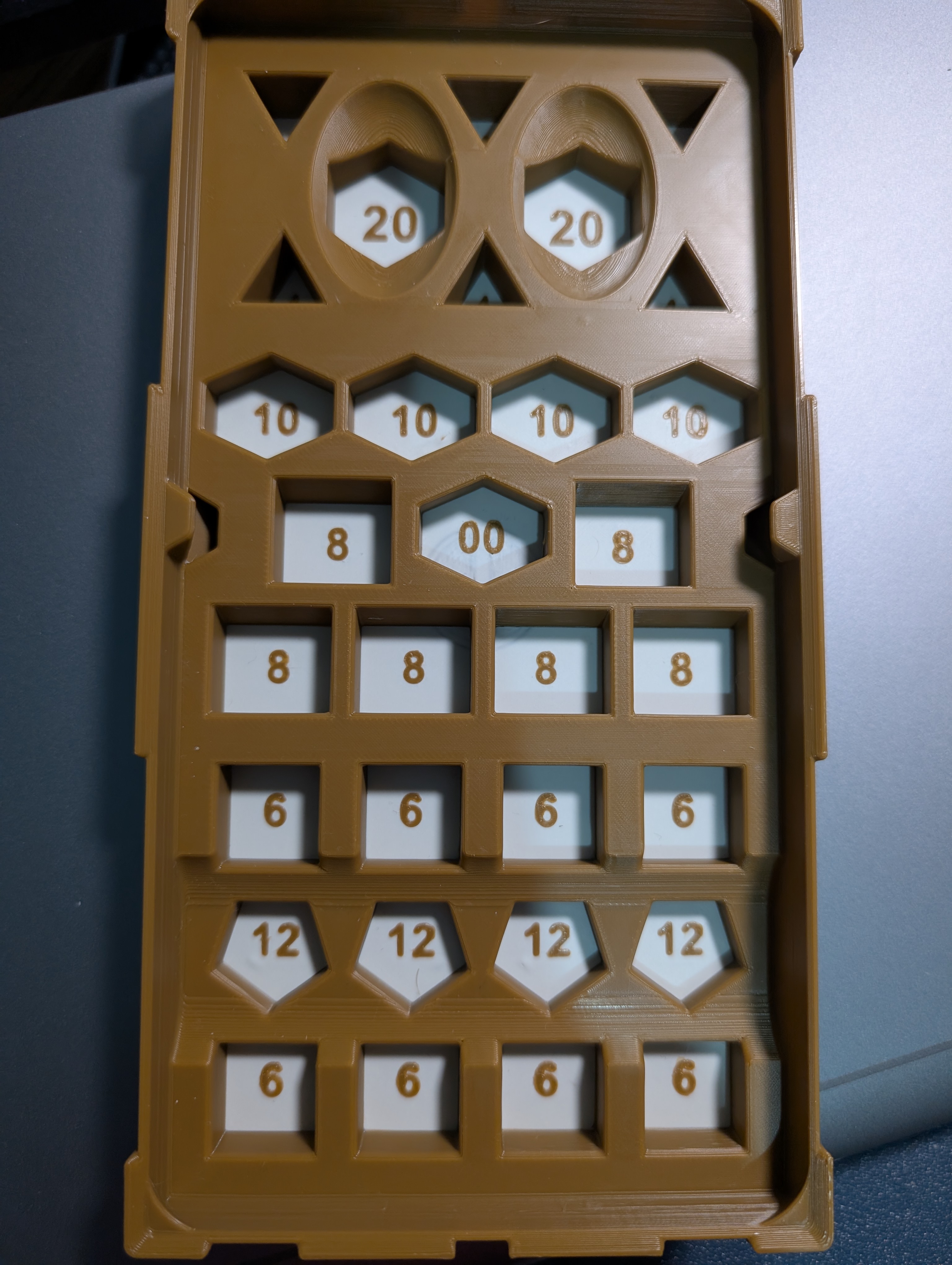 Numbered multi-colored rolling tray — thumbnail 2