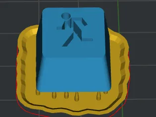Escape keycap