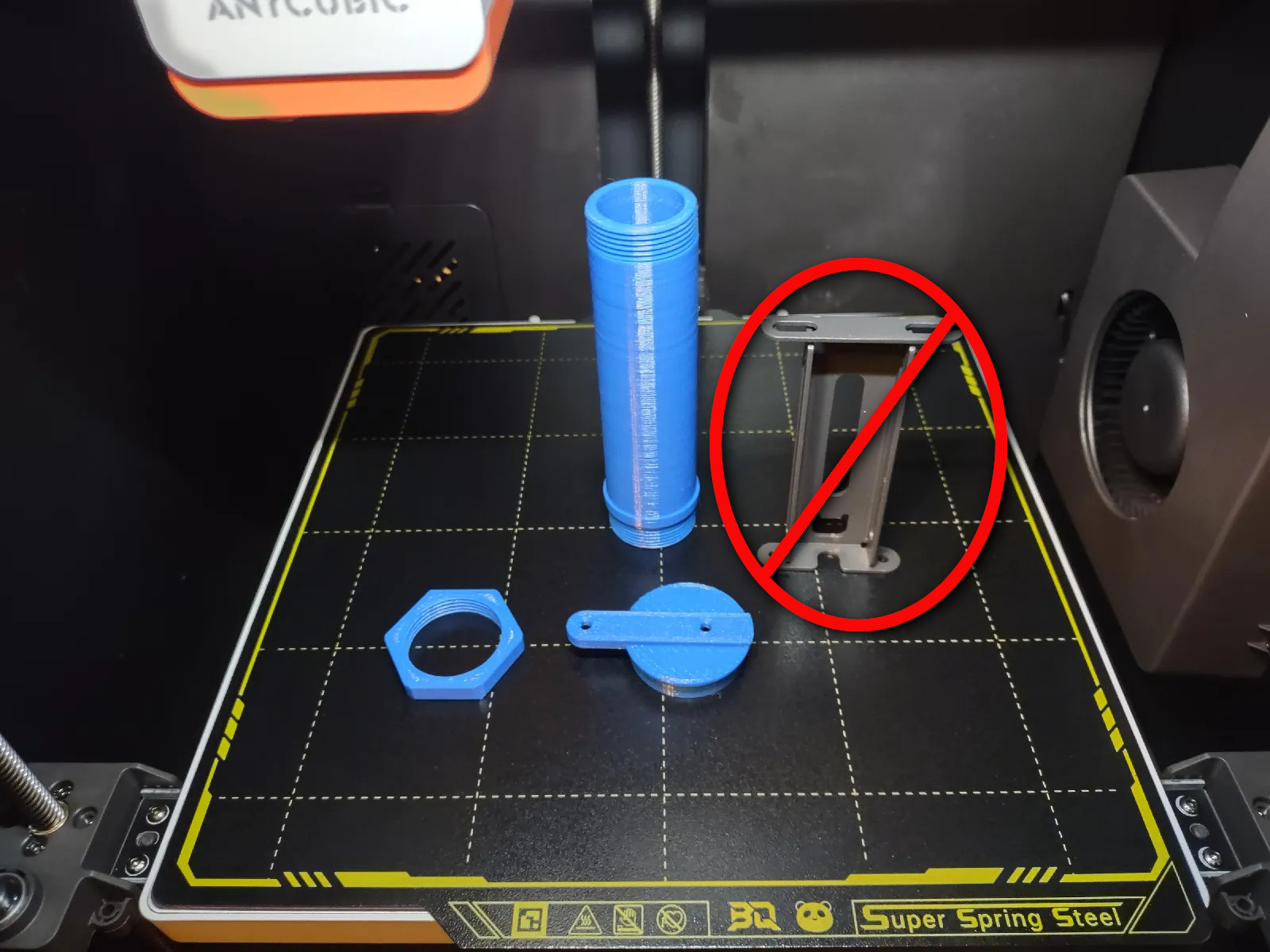 Improved Spool Holder for Anycubic Kobra S1 3D Printer