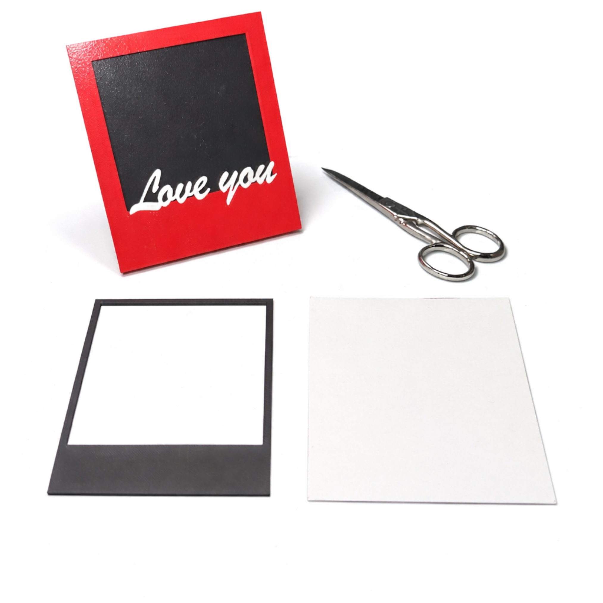 POLAROID PHOTO FRAME / PHOTO STAND / VALENTINES GIFT / MODERN HOMEDECOR / DECORATIONS — miniatura 12