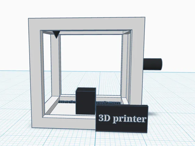 mini 3D printer model