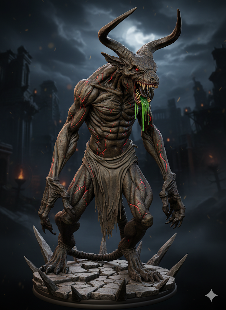 Hellspawn Demon – 3D Printable Model