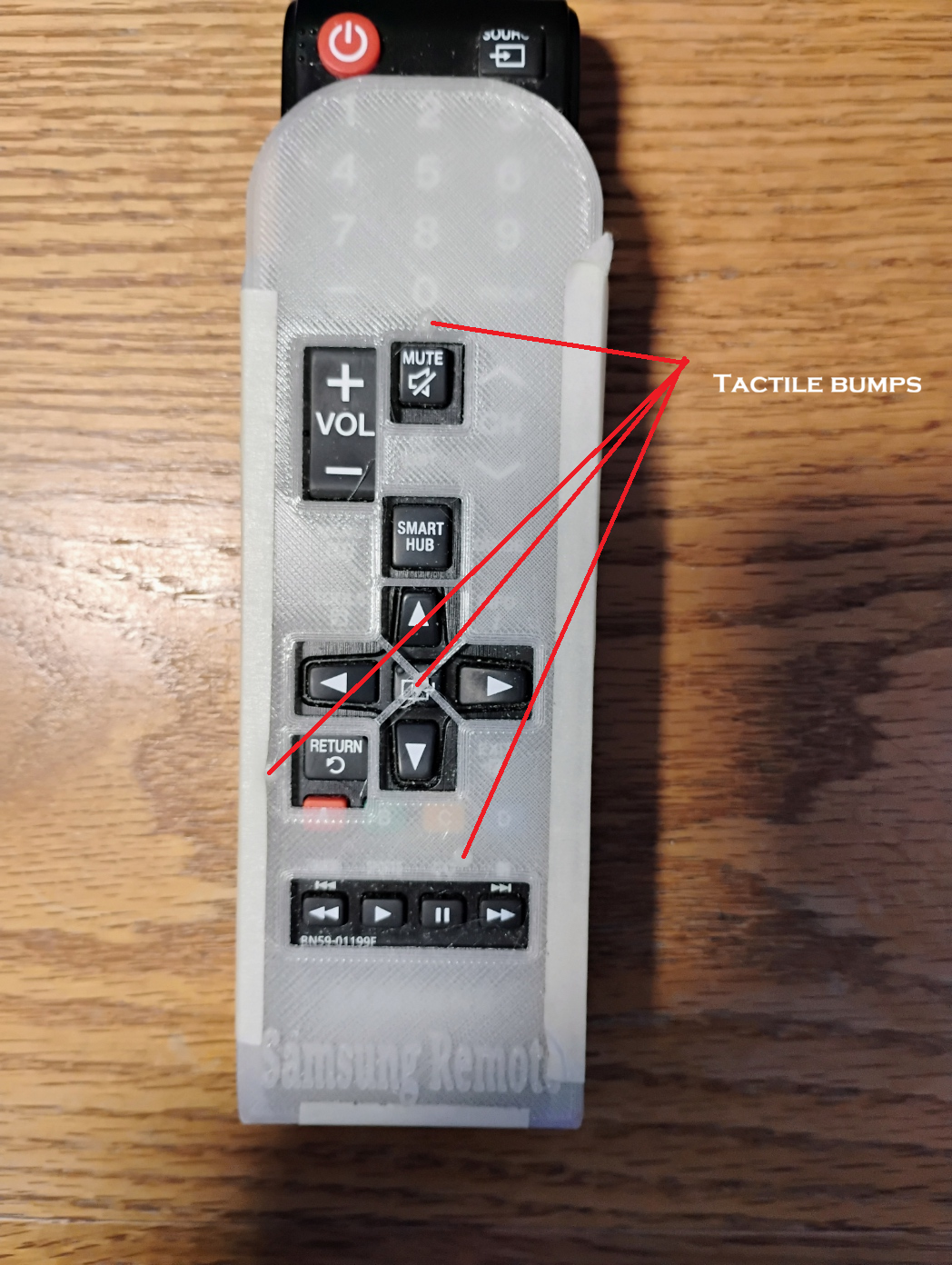 Samsung TV Remote Shield