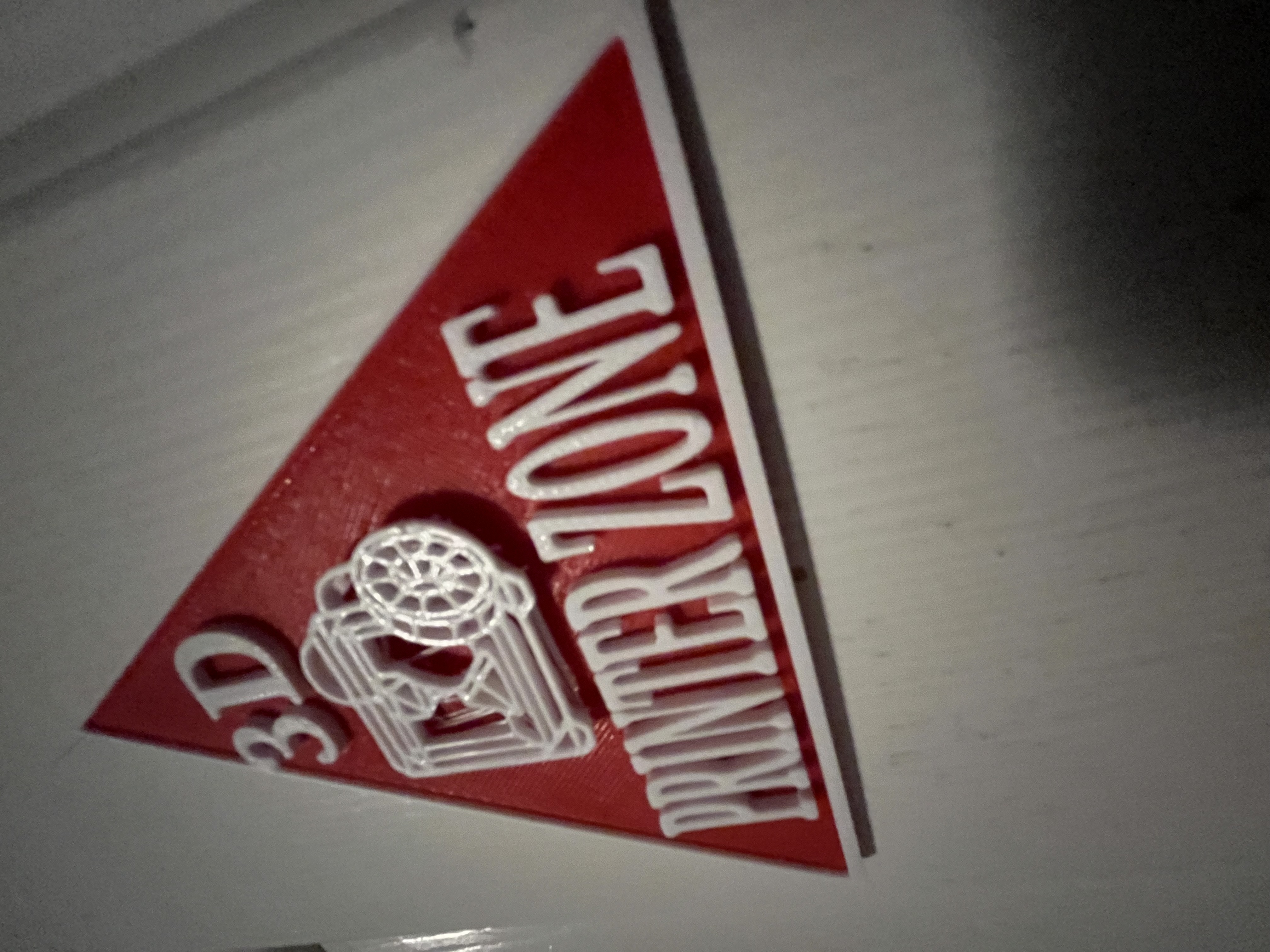 3d printer zone sign — miniatura 2