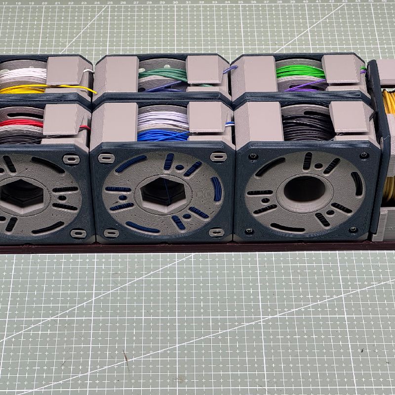 Cable Spool Holder Gridfinity by firstgizmo | Download free STL model ...