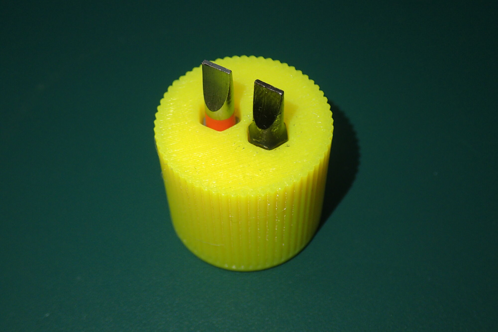 Disassembly tool for Baader Planetarium Laser Collimator Mark 3 rotary switch in case of a loose contact