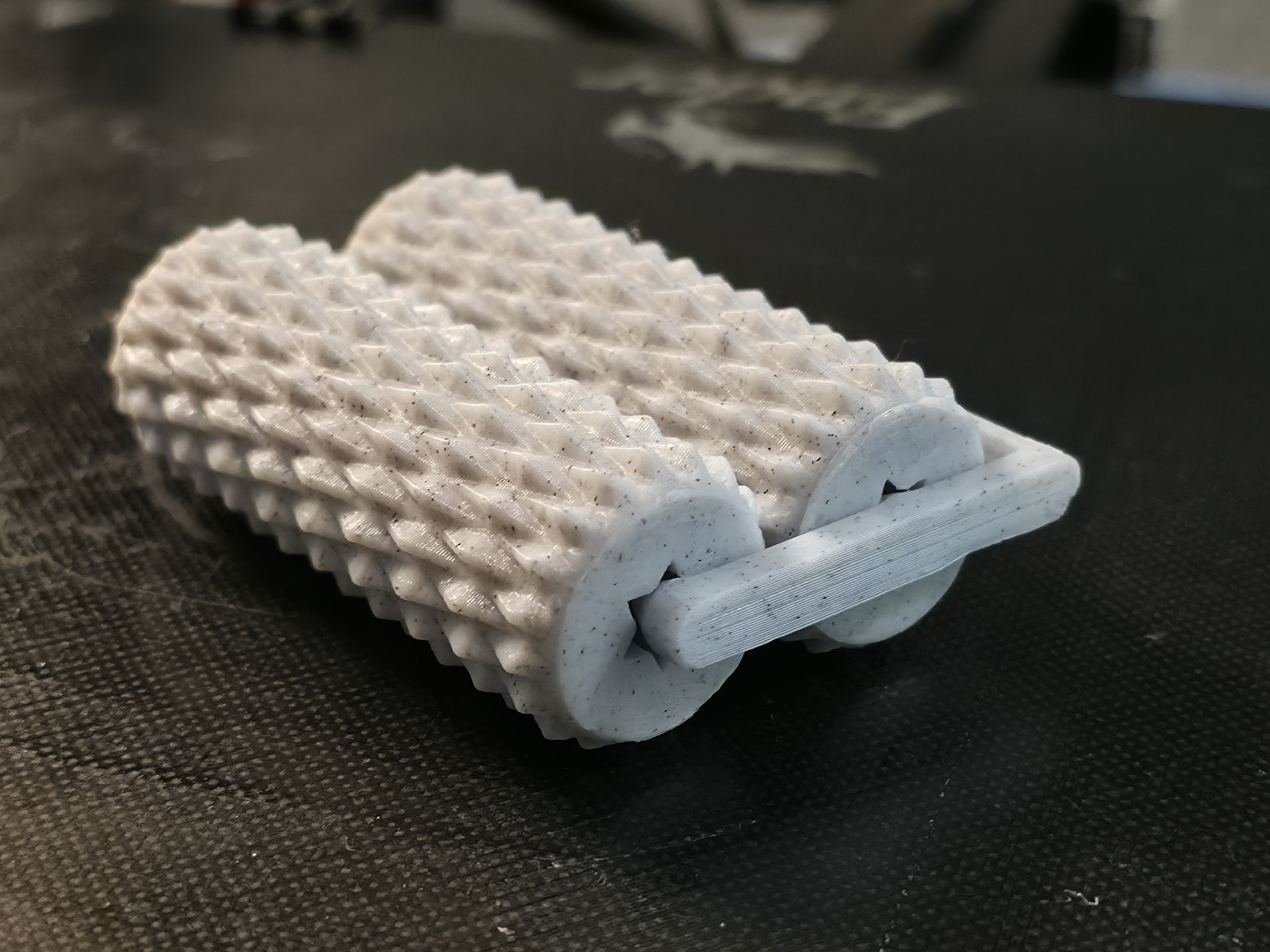 Knurled Cylinder Fidget Toy Nerve Stim