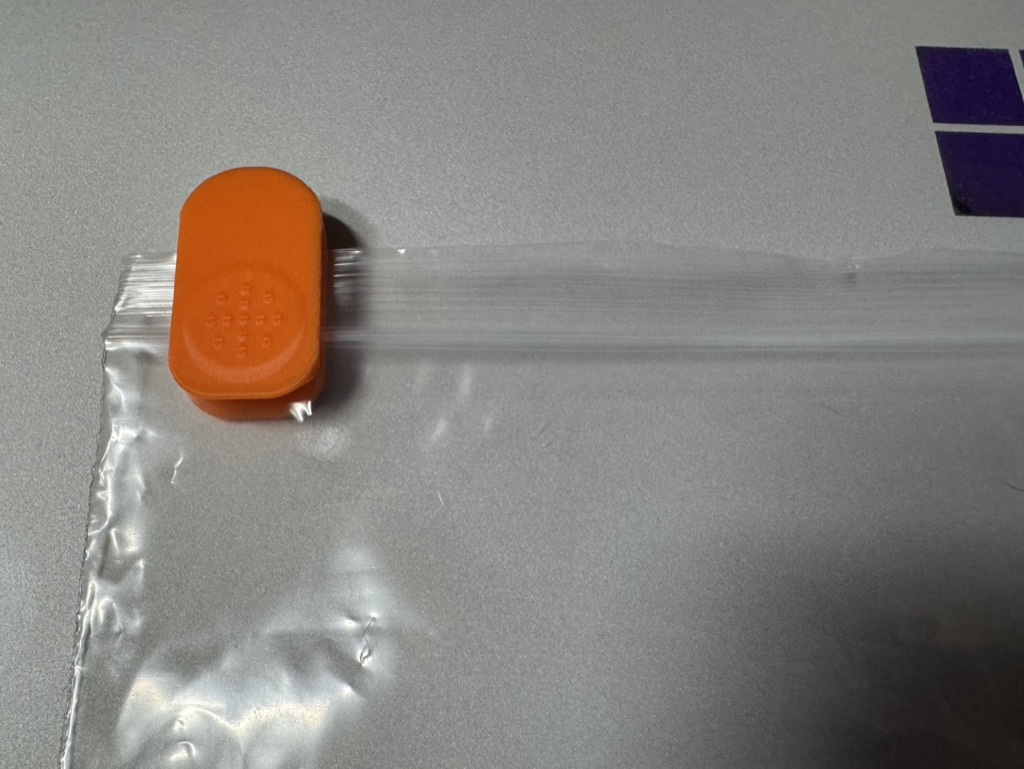 Ziploc Sliding tool - Simple Zipper lock