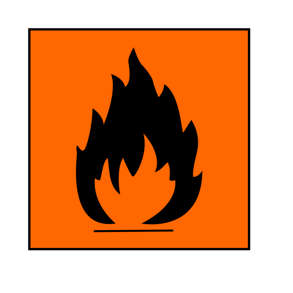 Fire - Flamability - Stancil
