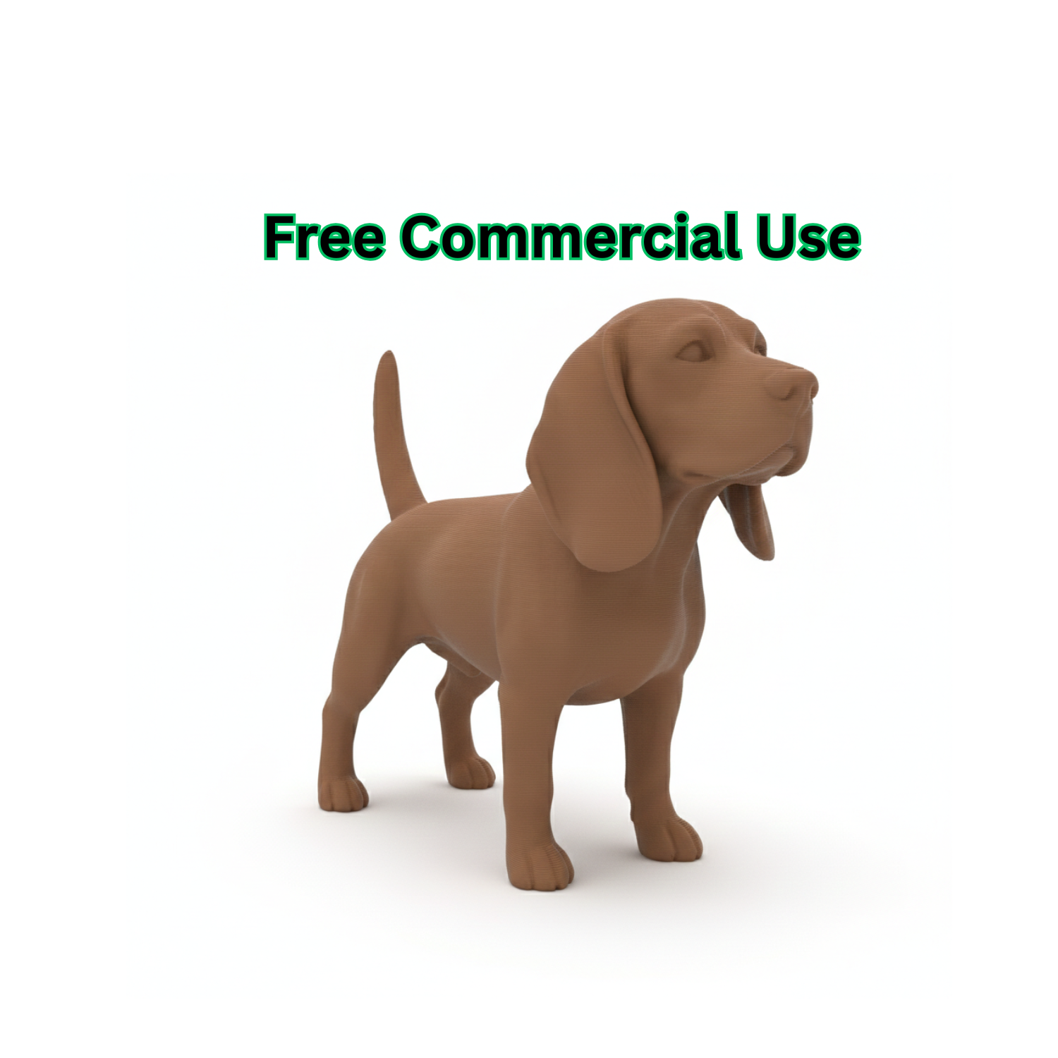 Beagle Dog Figurine