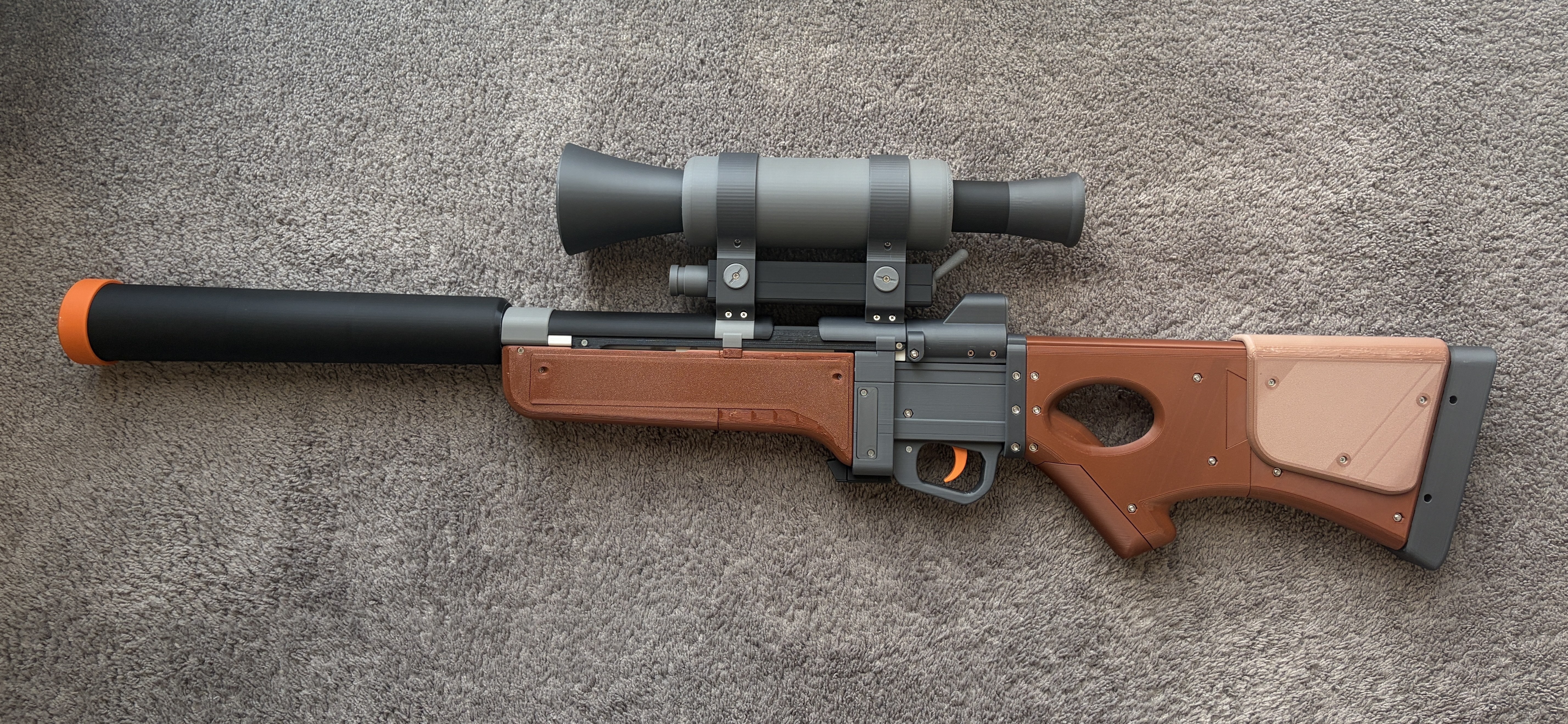 TF2 Hitman's Heatmaker (Nerf blaster mod from Sillybutts Foxbat)