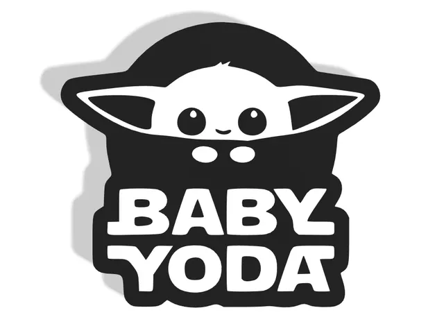 Baby Yoda Decor