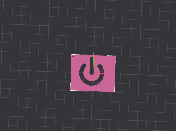 Power Button Keychain