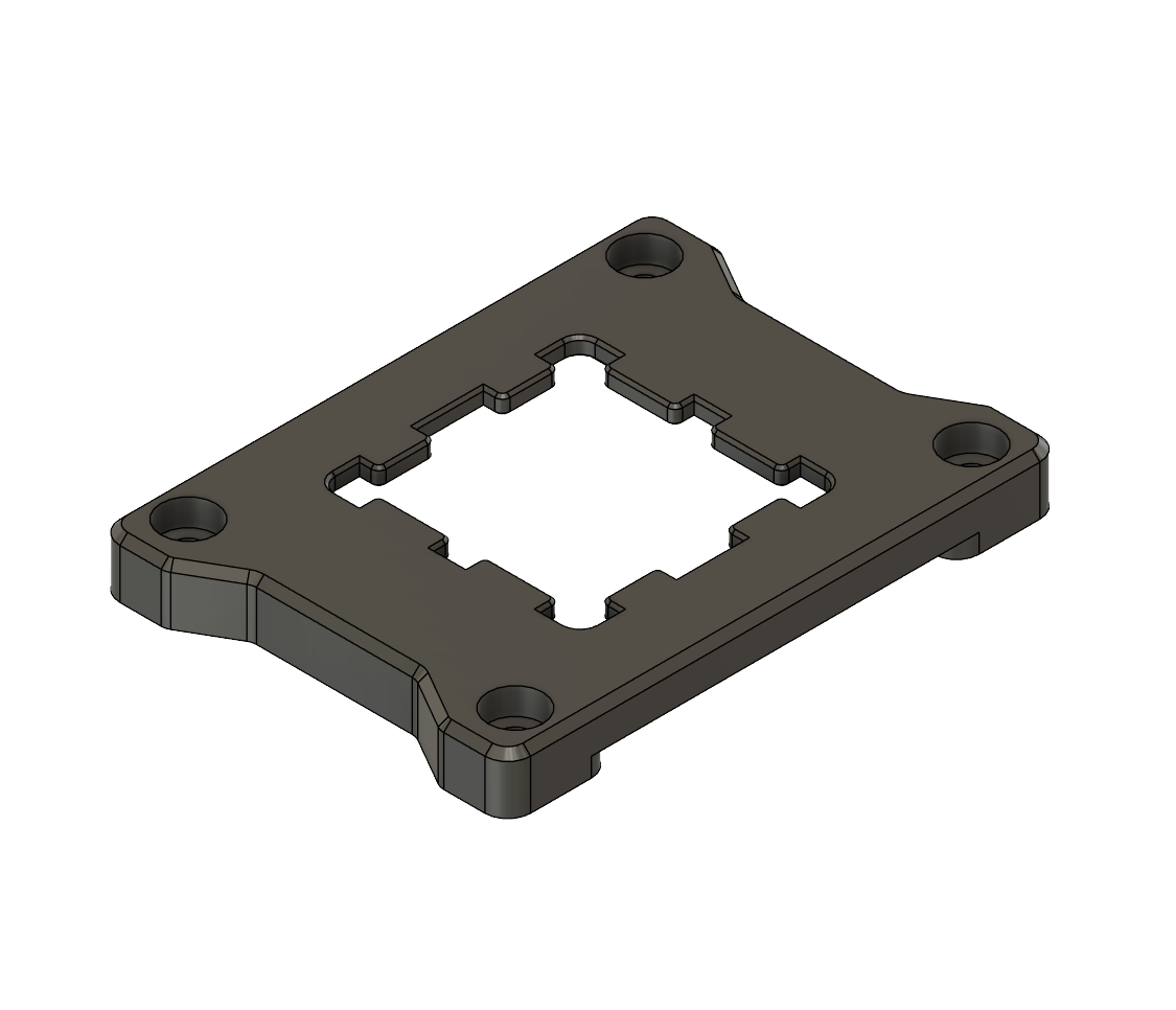 Miniatura 2 do modelo 3D AM5 CPU Secure Frame