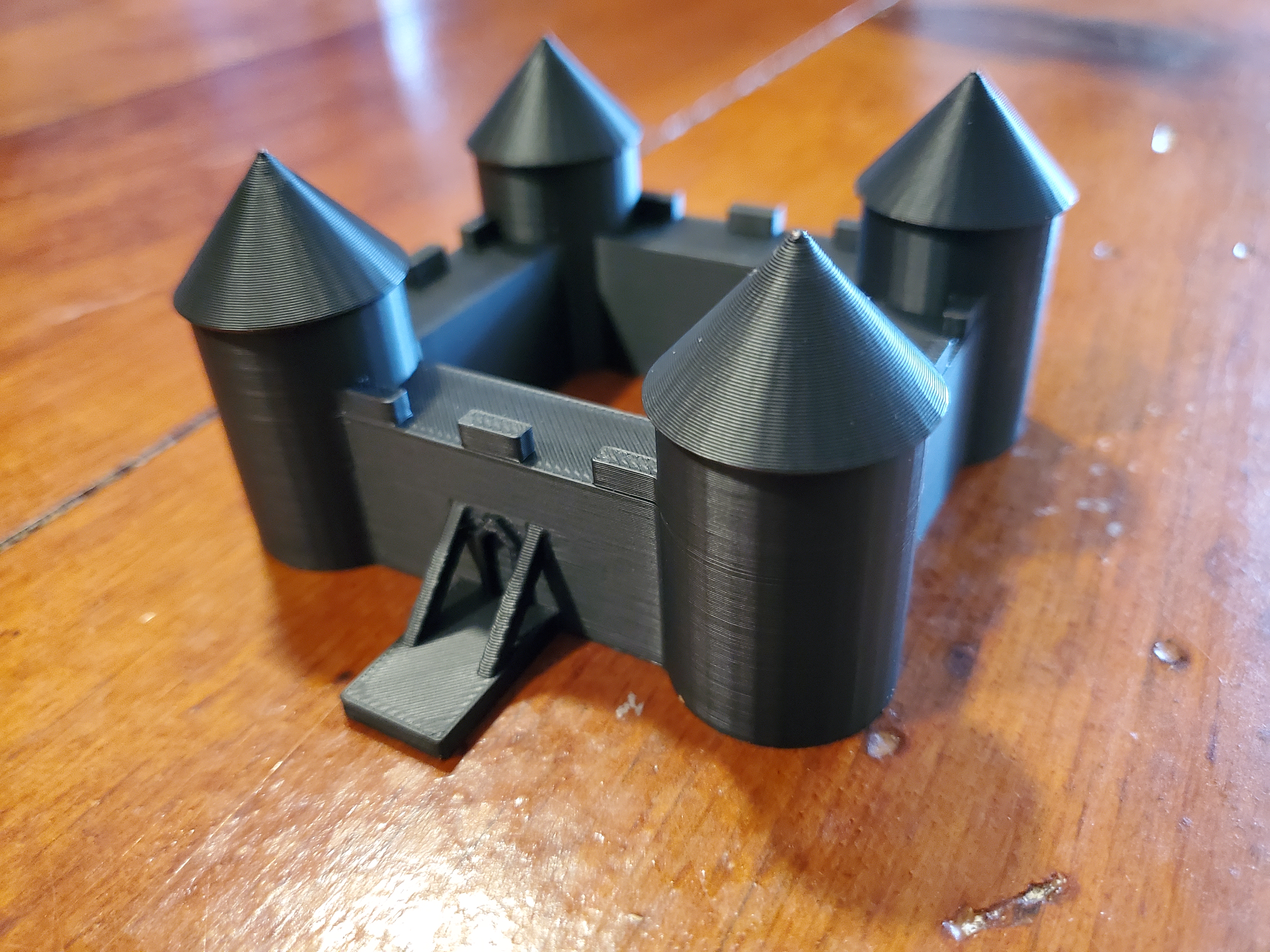 Miniatura 4 do modelo 3D The Simple Castle