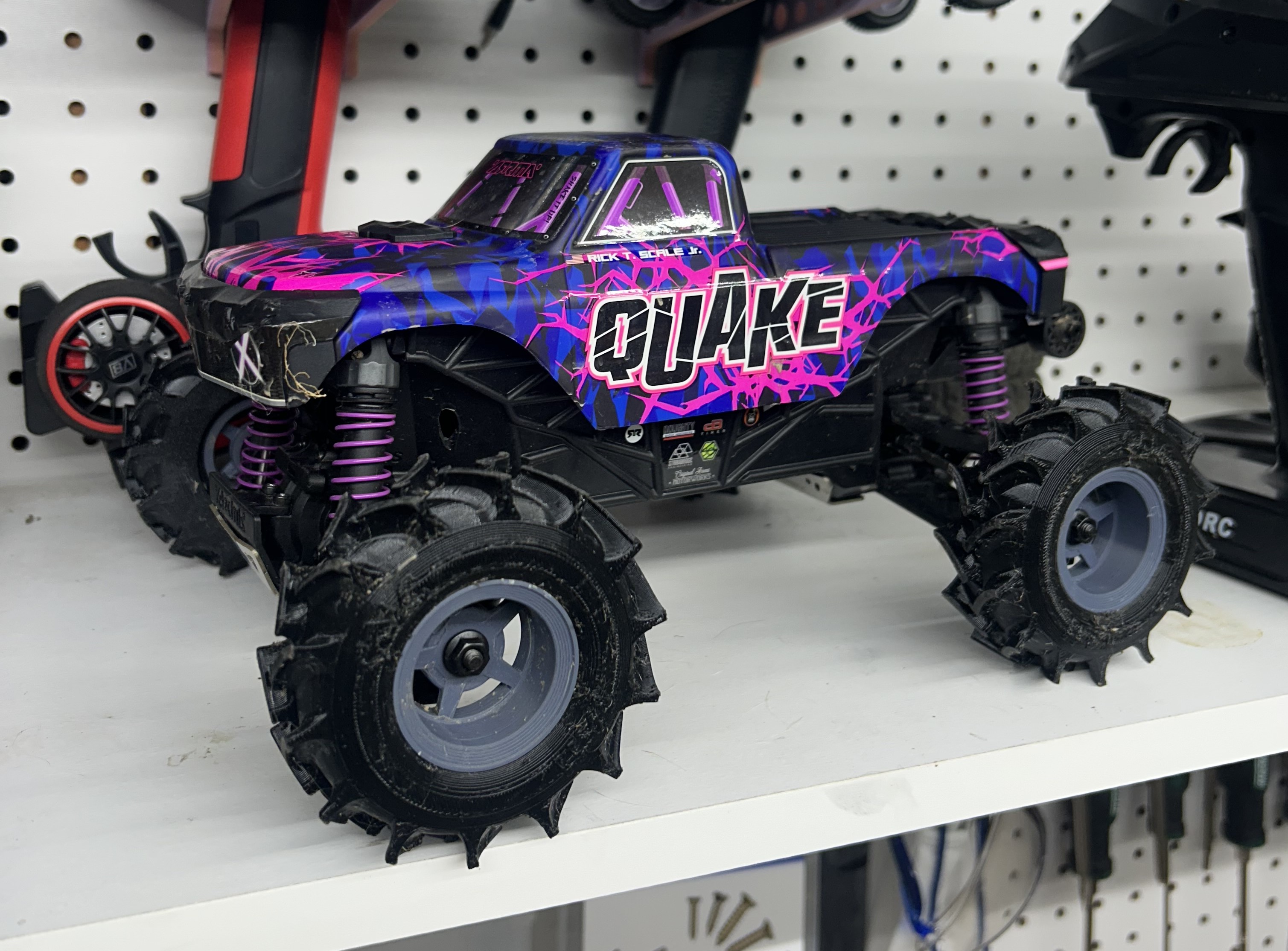 Mega Truck RC Tires and rims!