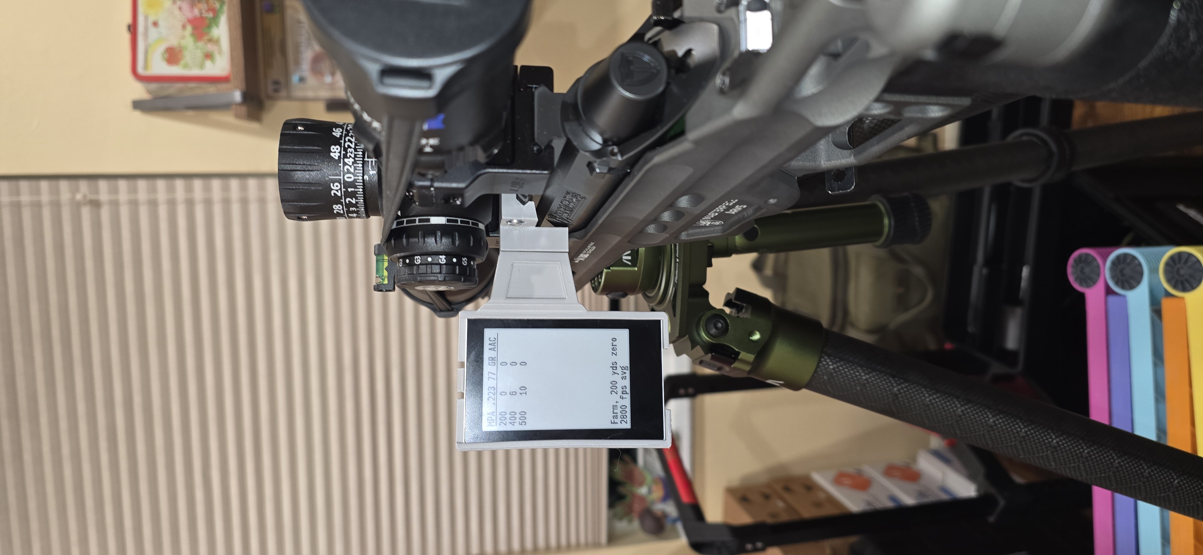 DRS E-Dope Picatinny Magnetic quick release mounting with snap on protective cover
