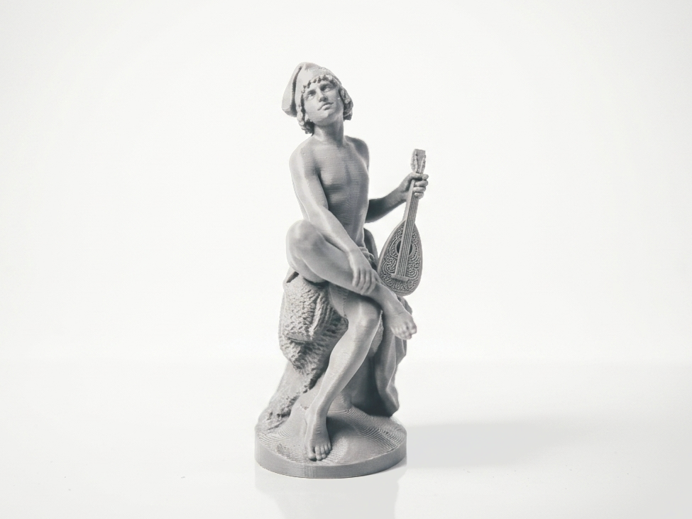 Iron Neapolitan Fisherman Classical Statue 3D Printable