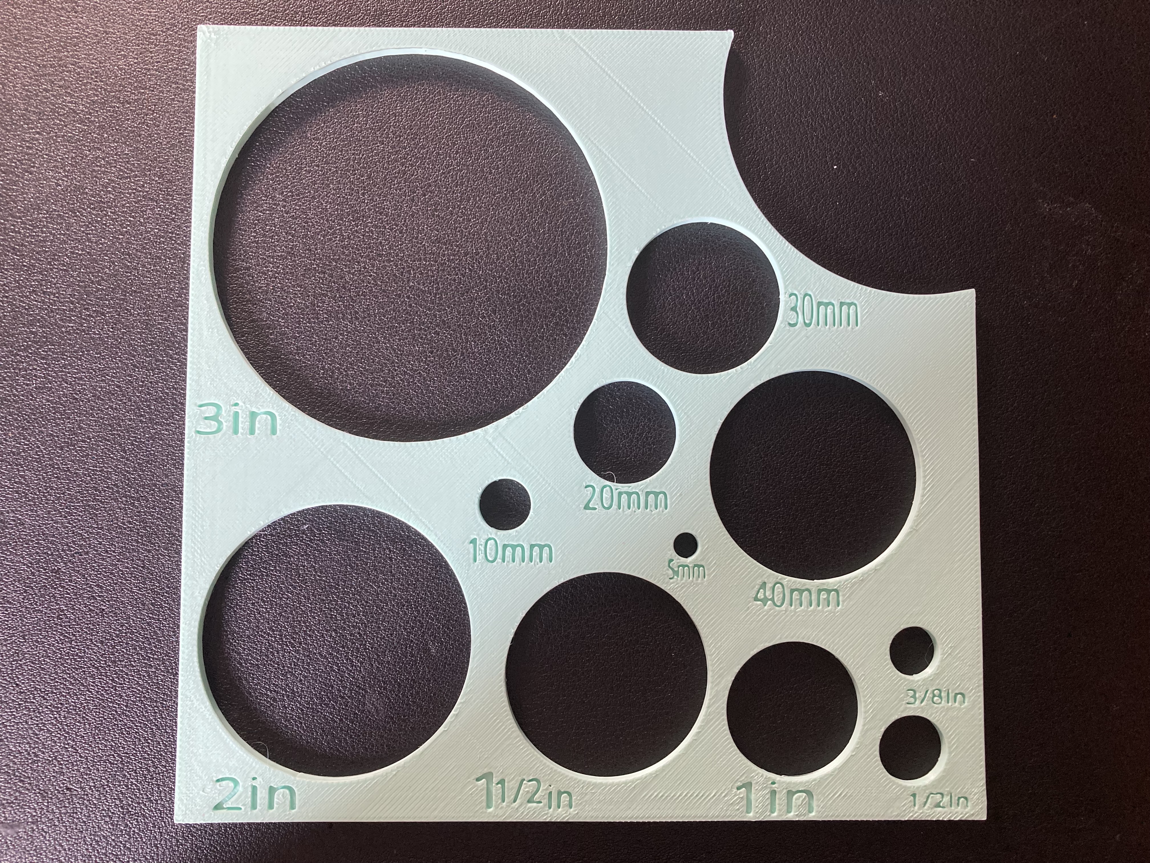 Circle and Simple stencil