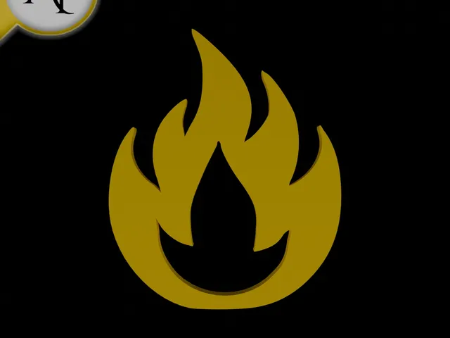 Simple Flame Symbol - 2D Art