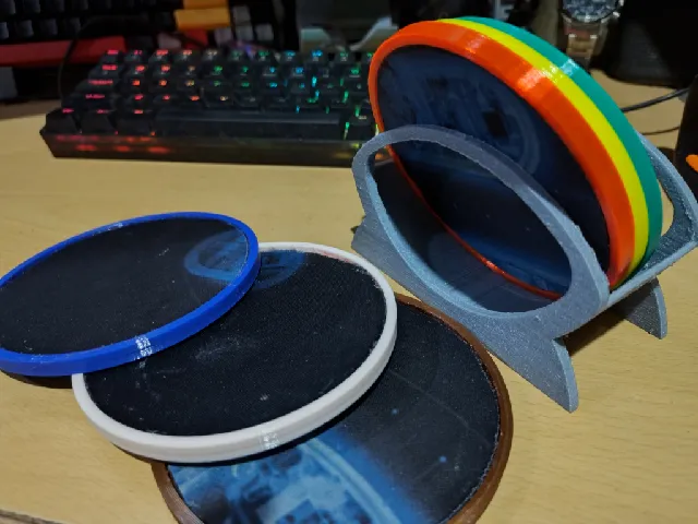 Coaster and Stand