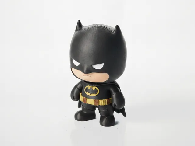 Chibi Batman Figurine Superhero Collectible 3D Printable
