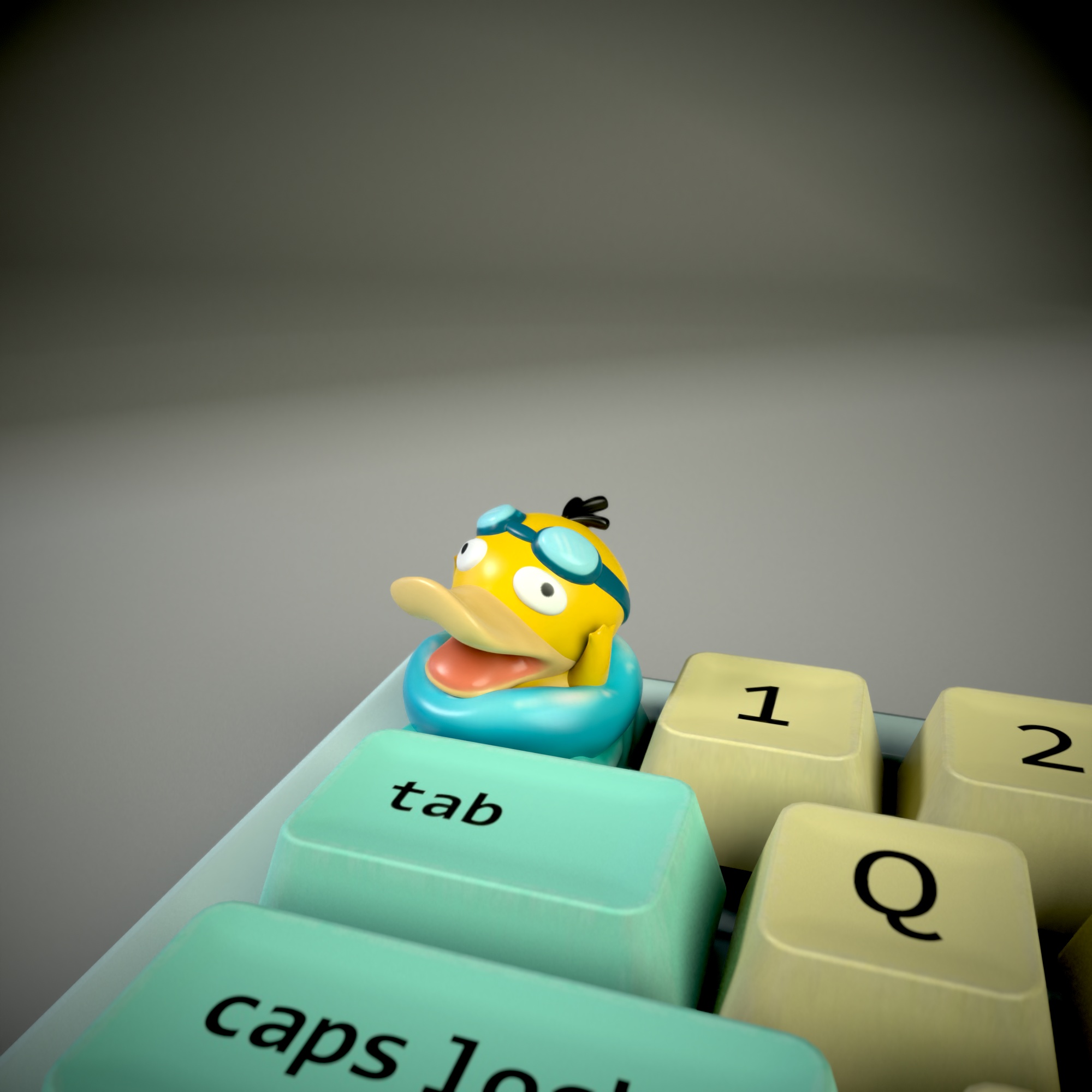 Psyduck Keycap — miniatura 9