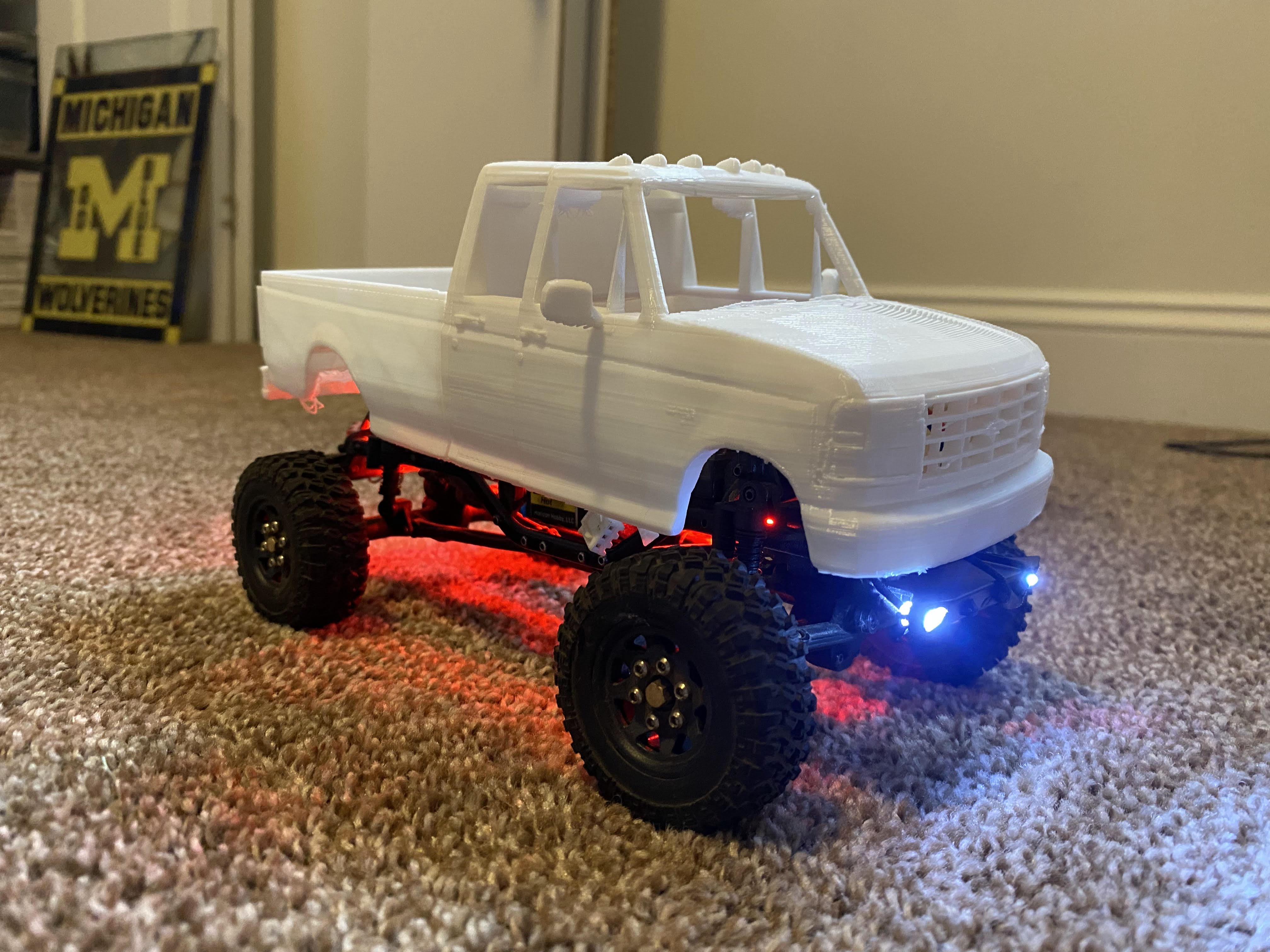 1/24 Scale 1996 Ford F250 for Axial Crawler Body