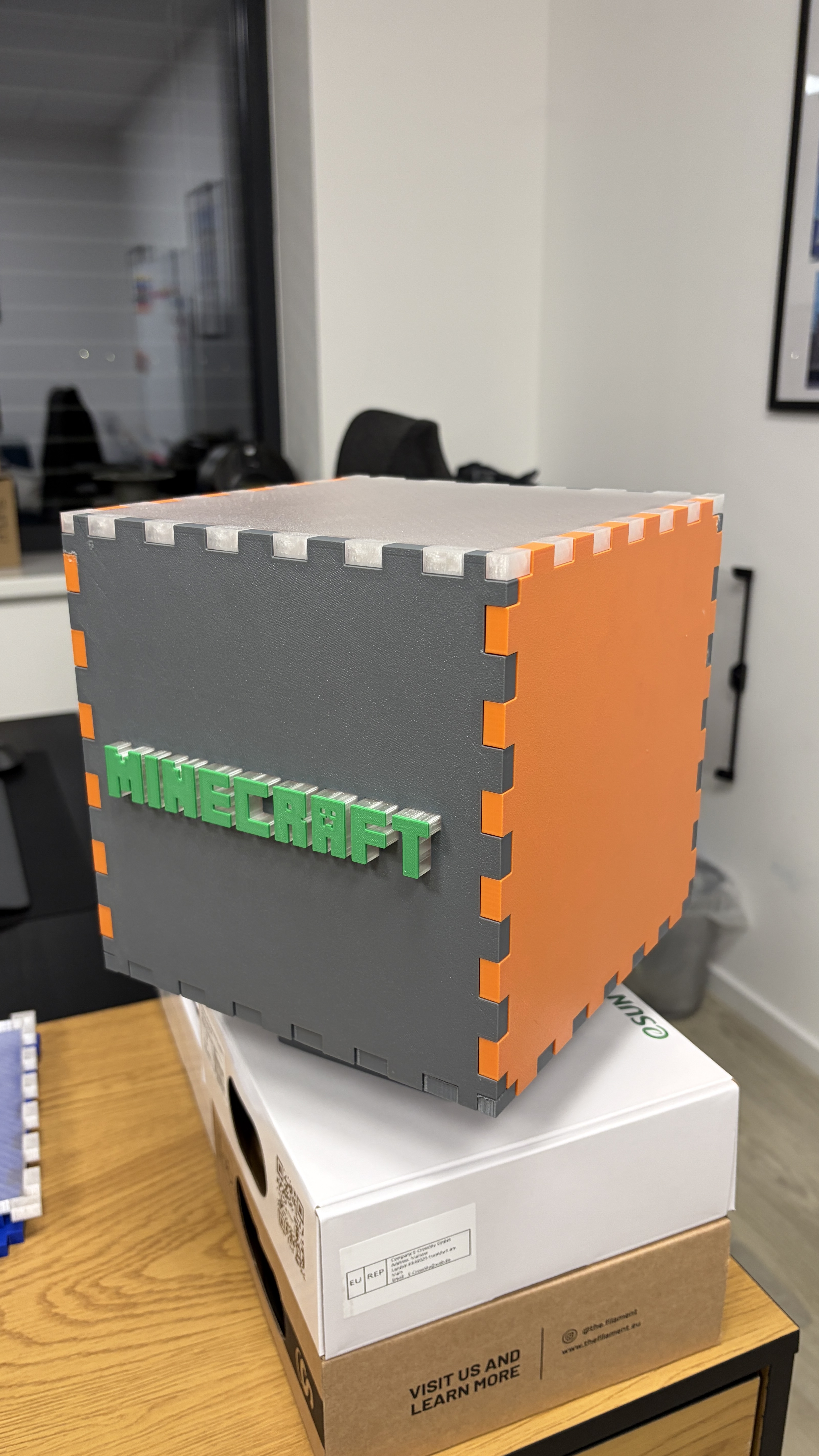 Miniatura 4 do modelo 3D Minecraft lamp
