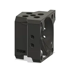 Dragon UHF EVA3 adapter (heatset) - Remix with space for heater cable