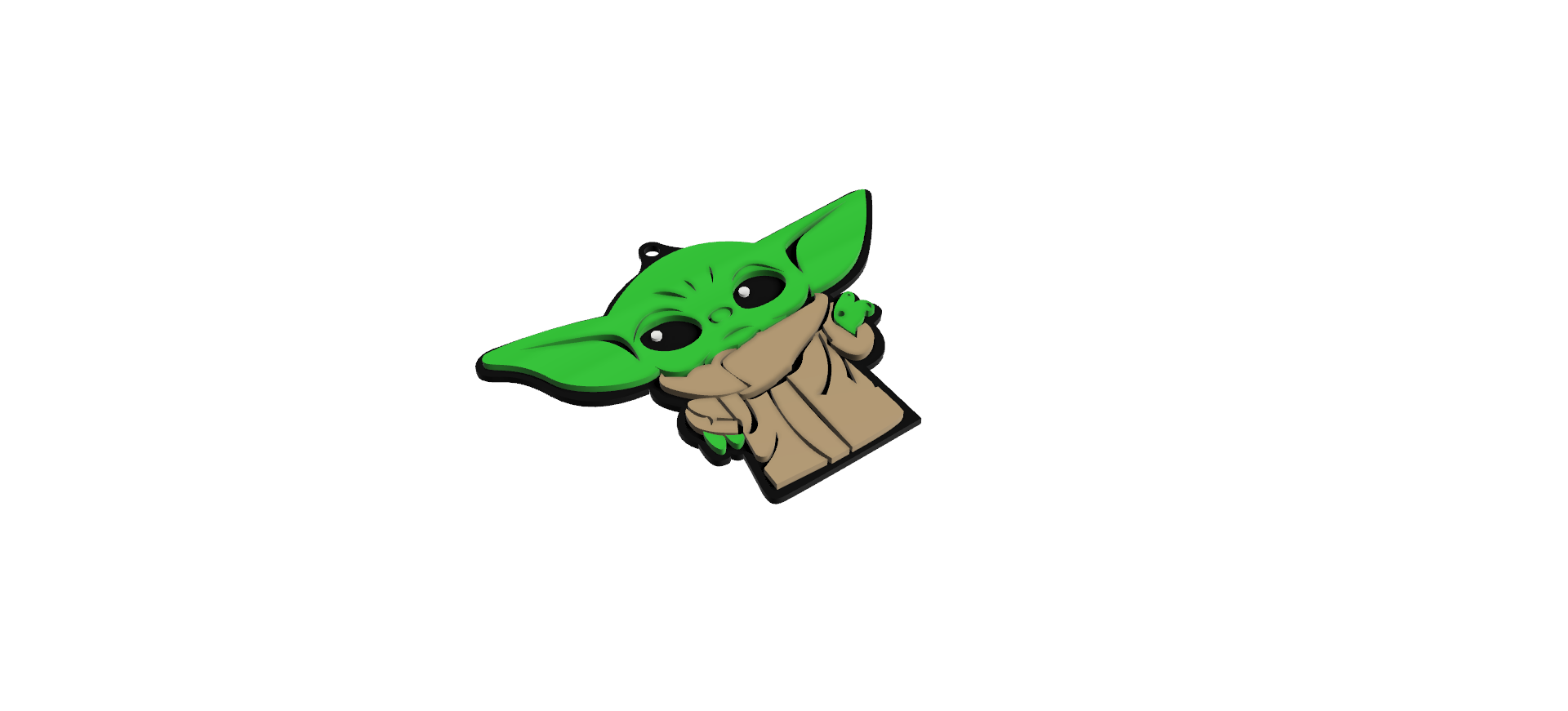 Grogu Keychain / LLavero