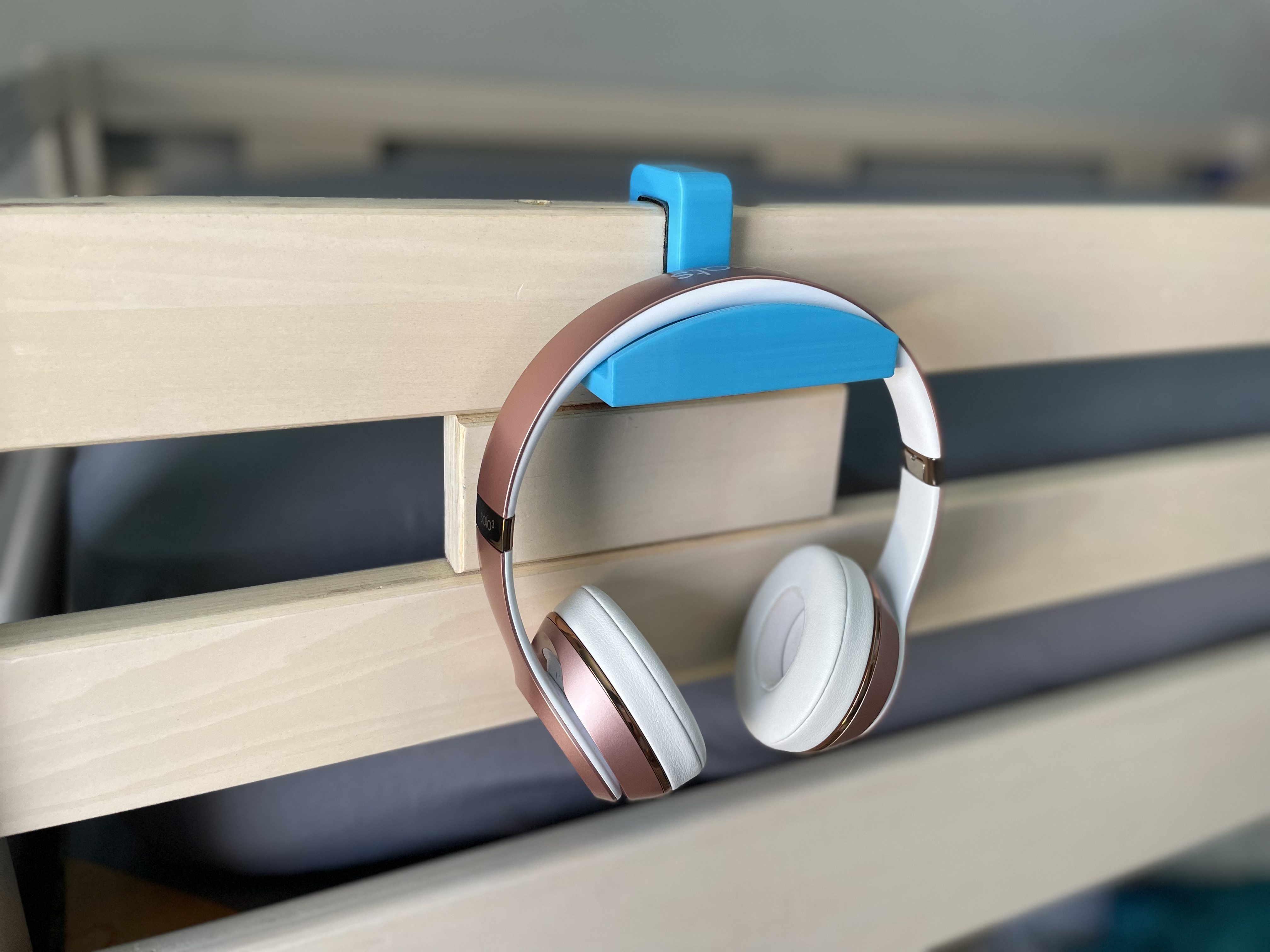 Bunk Bed Headphone Holder by automontronic | Download free STL model ...